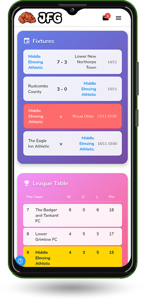 Jumpers for Goalposts app preview on phone